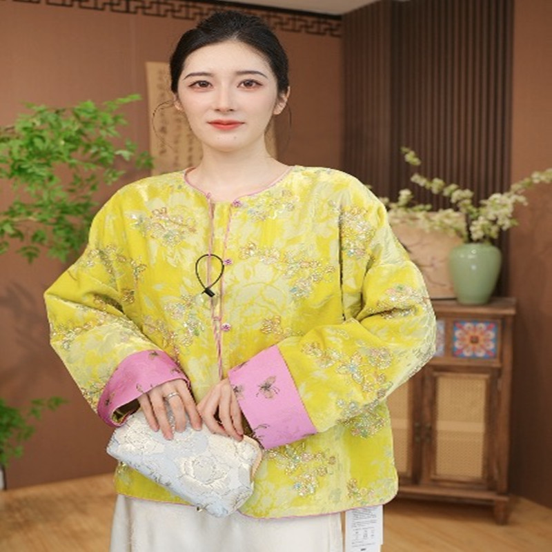 缇香花镜新中式精致高级感轻奢重工亮片刺绣2025C5221开心广源仓