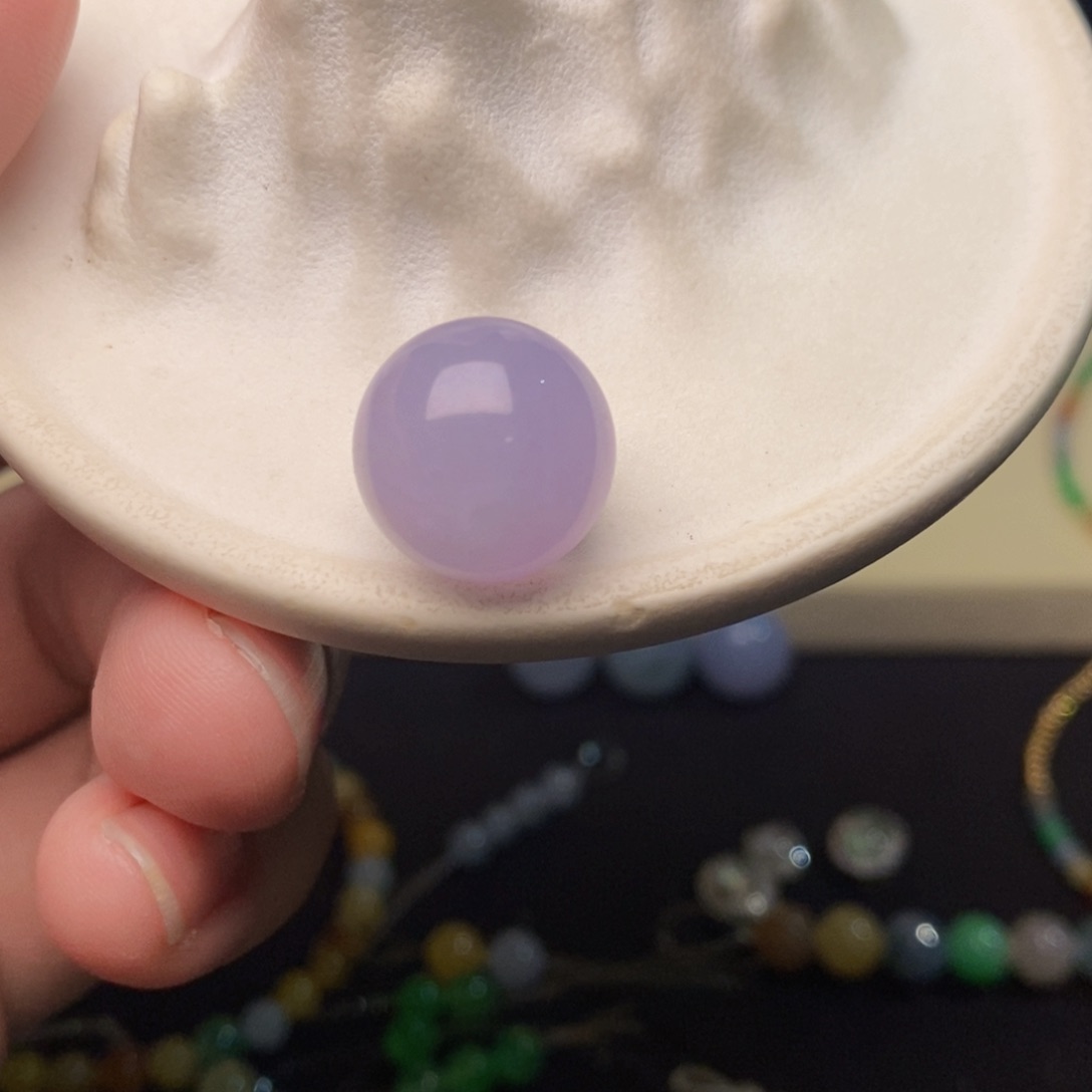 翡翠散珠卡14.6冰莓粉