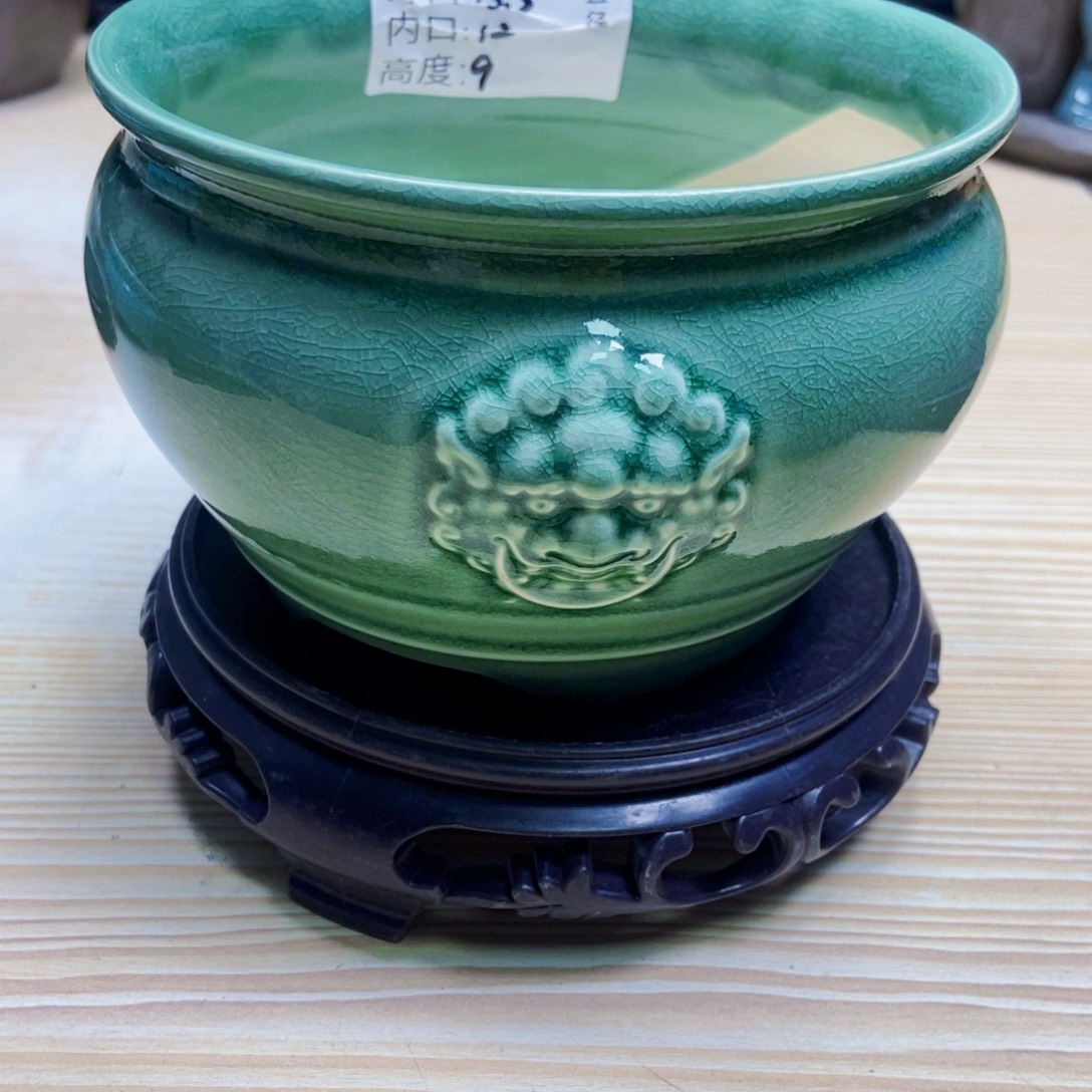 瓷片陶瓷花盆陶瓷艺术