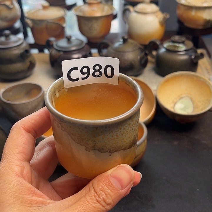 糖****茶盏柴烧茶具柴烧茶具
