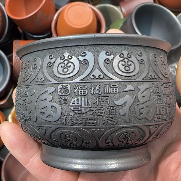 茶杯紫砂全手工制作工艺