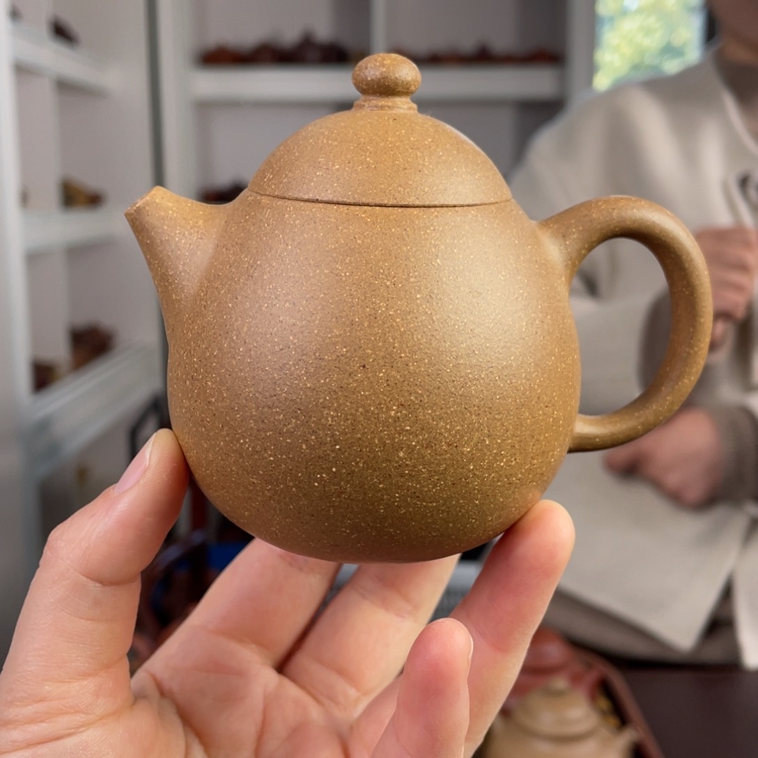 紫砂茶壶段泥龙蛋190cc
