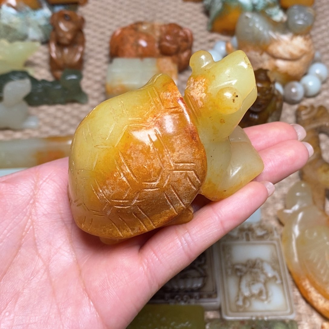 白玉菩提吊坠百**百白玉菩提白玉菩提摆件