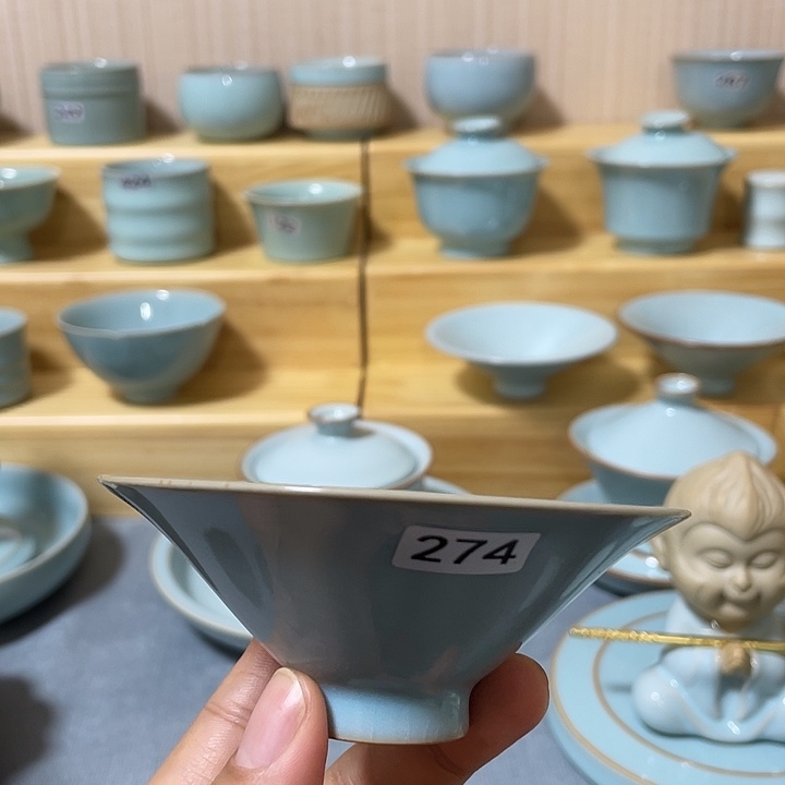 妖***巴杯子陶瓷瑕疵处理介意勿拍