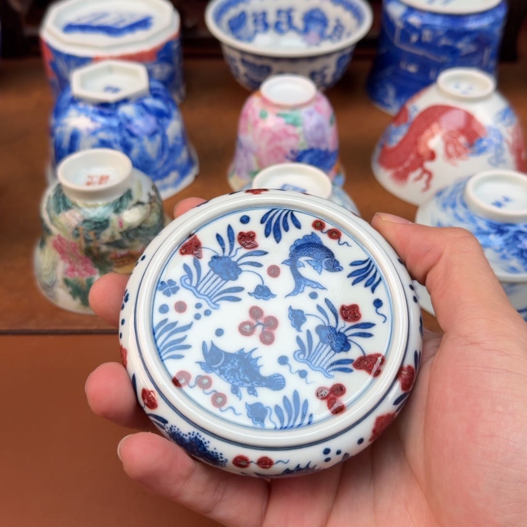 西***炮景德镇瓷器精品放漏