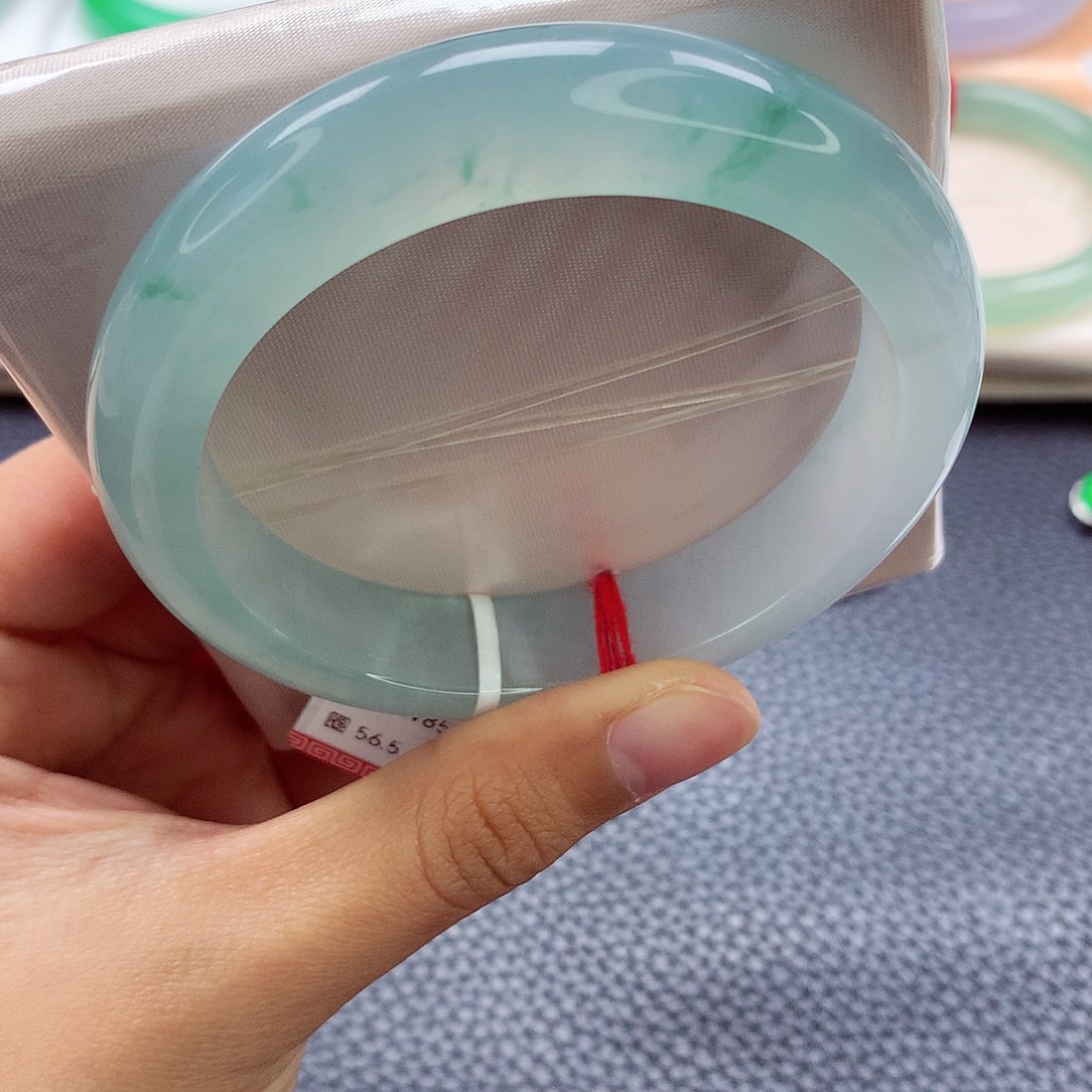 翡翠手镯未镶嵌55 56 57 