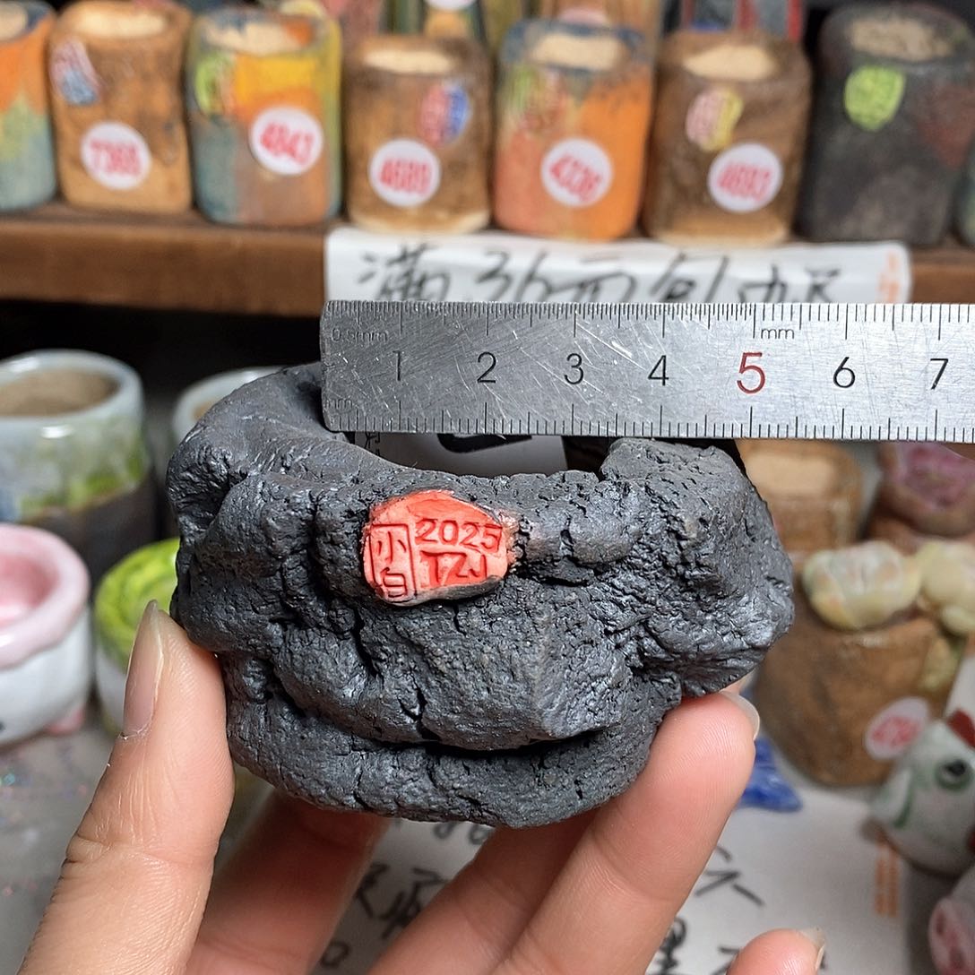 红陶处理的，处理