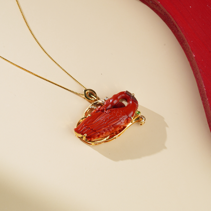 POTALA PALACE/布达拉宫南红雕件吊坠