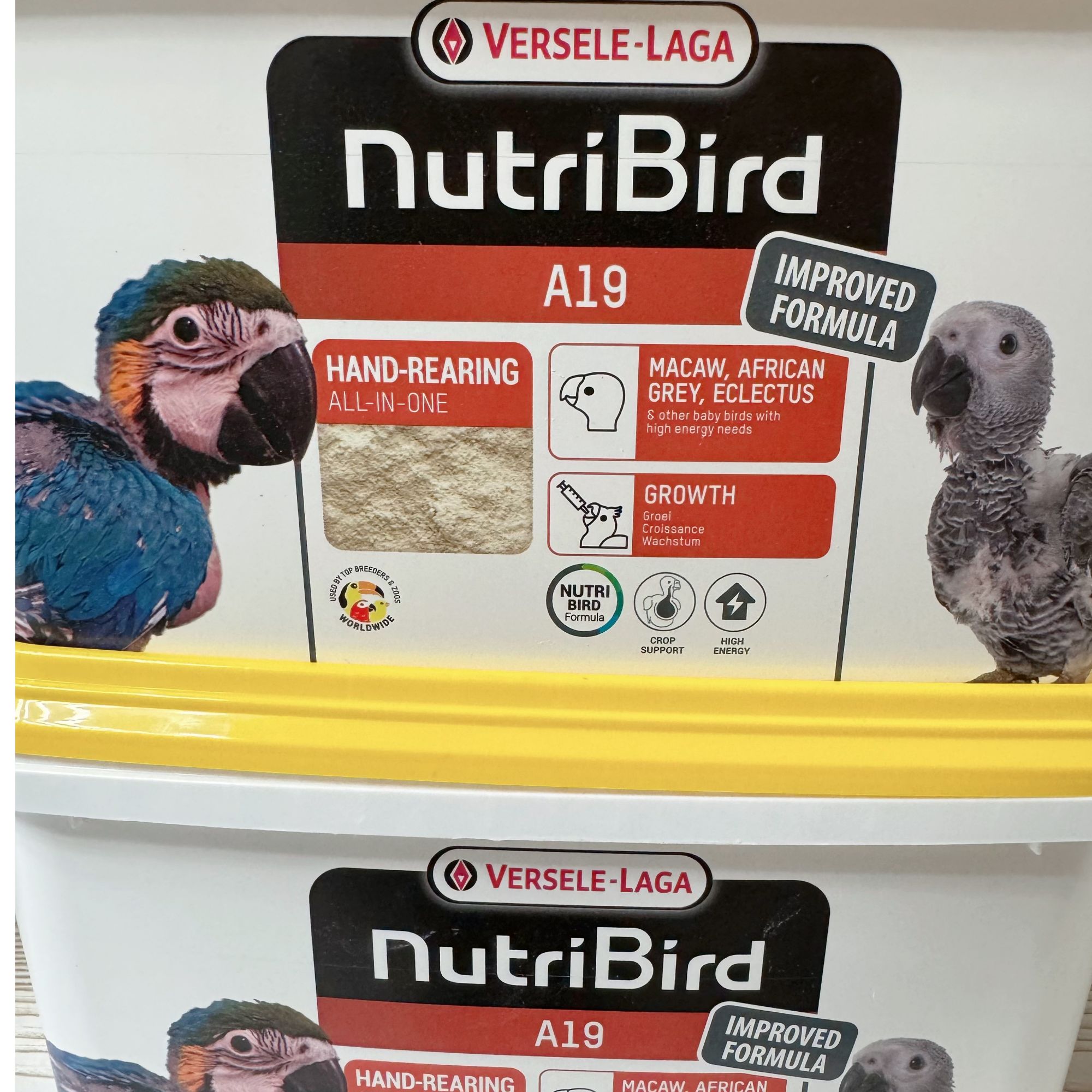 原装凡赛尔A19 鹦鹉奶粉适合手养幼鸟散装