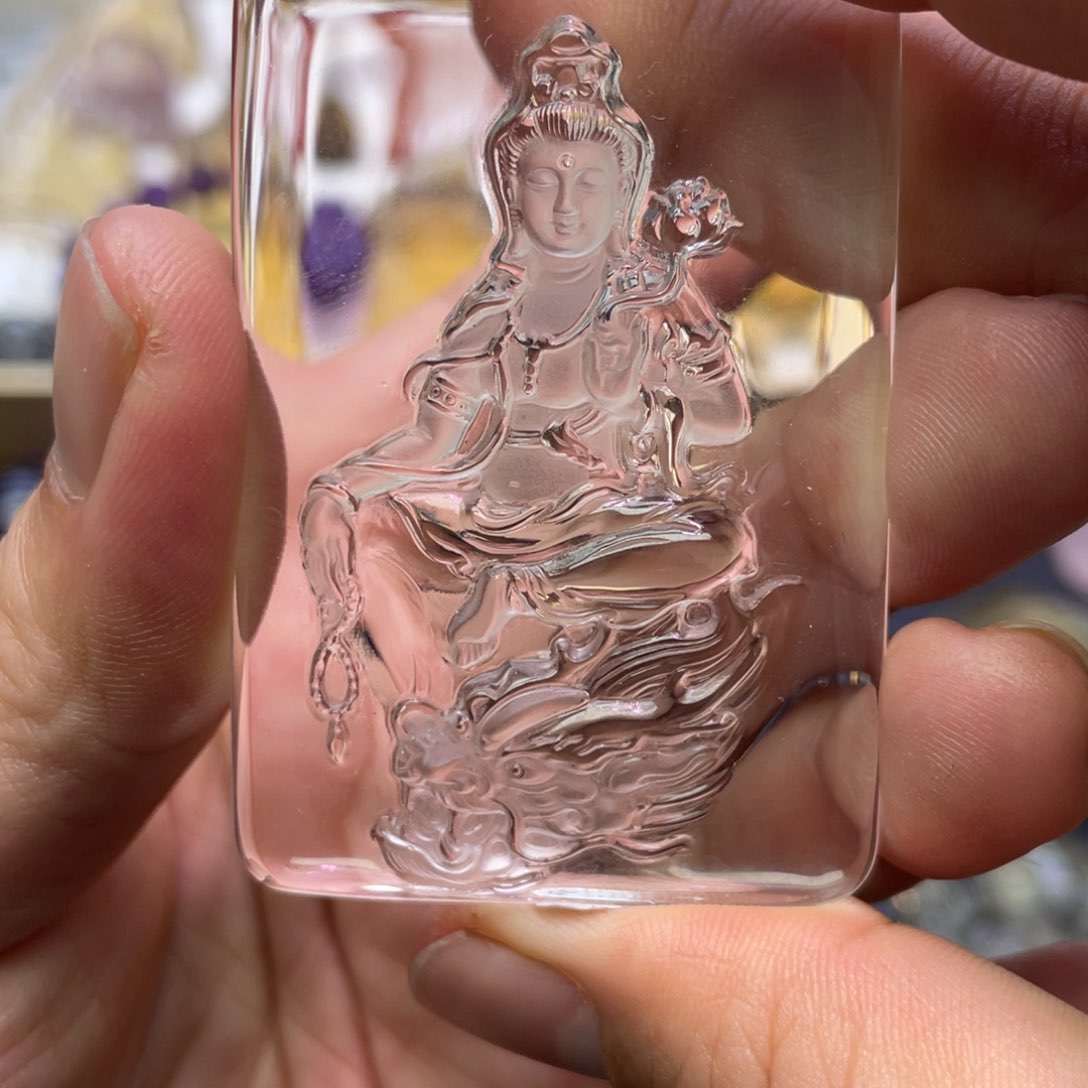 水晶颈饰未镶嵌定制