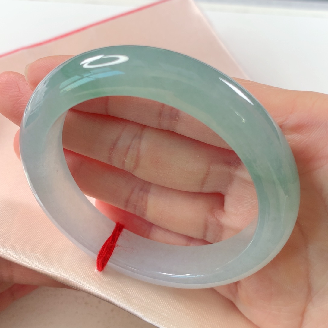 未镶嵌手镯翡翠 正圈256⭐⭐⭐⭐⭐强烈推荐