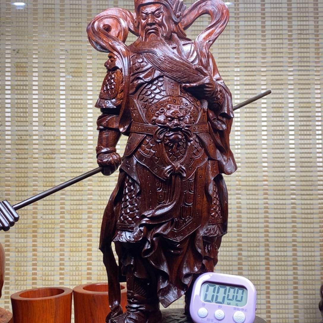 木洋*小叶紫檀摆件。