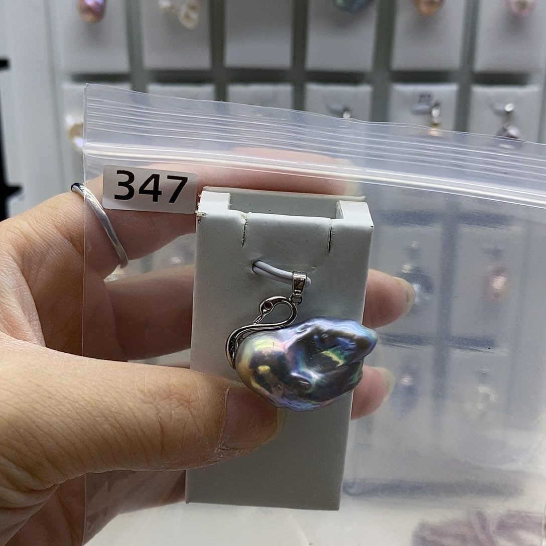 颈饰合金淡水珍珠