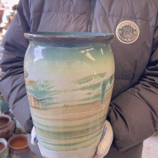 紫砂花盆高31口20———-