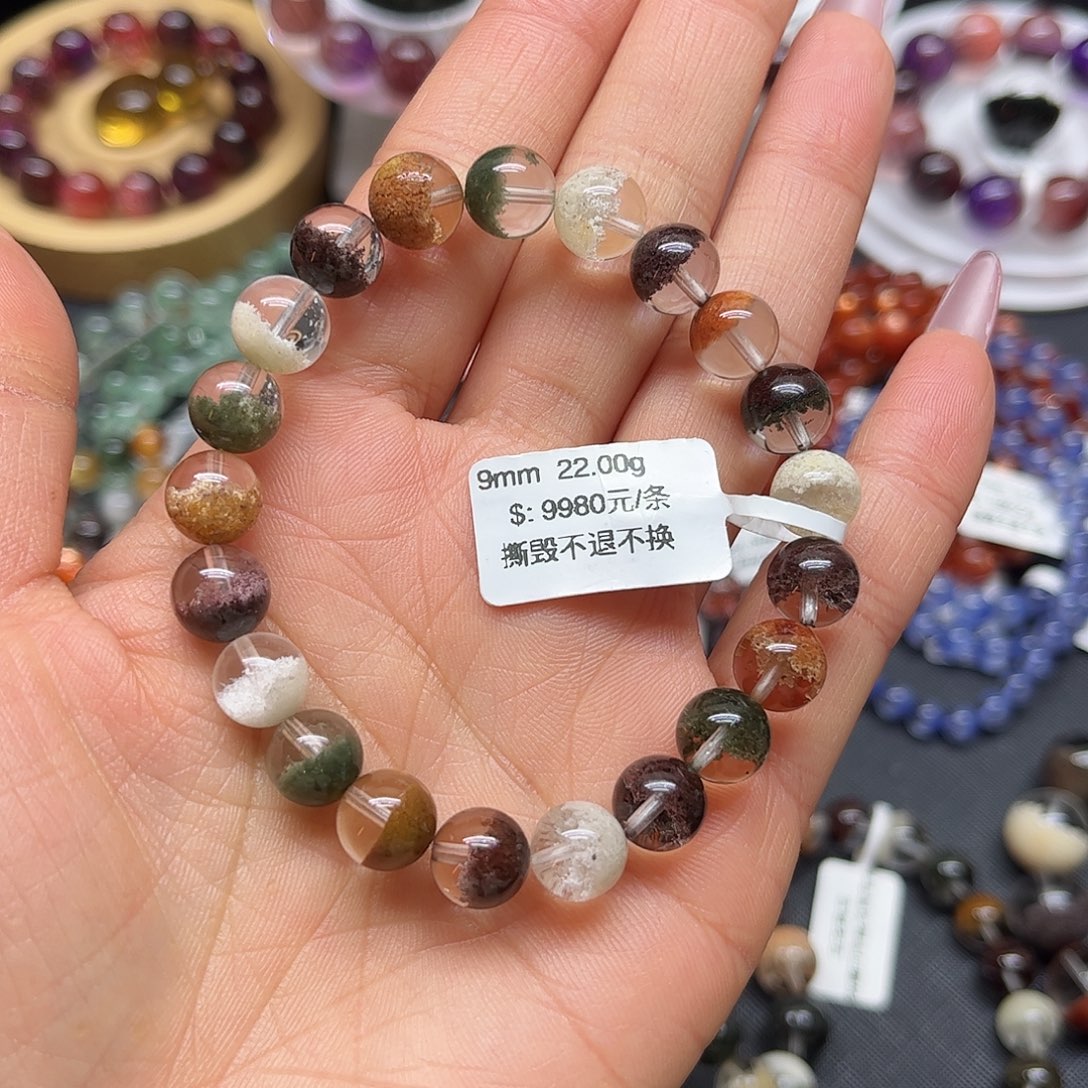 水晶未镶嵌手链天然