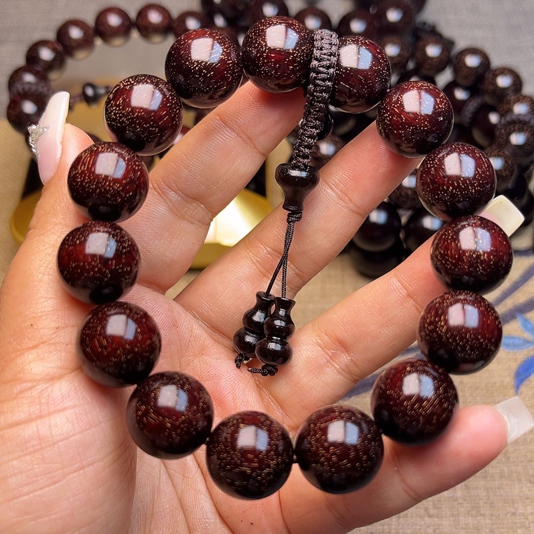 檀香紫檀（小叶紫檀）1.5 15颗满星