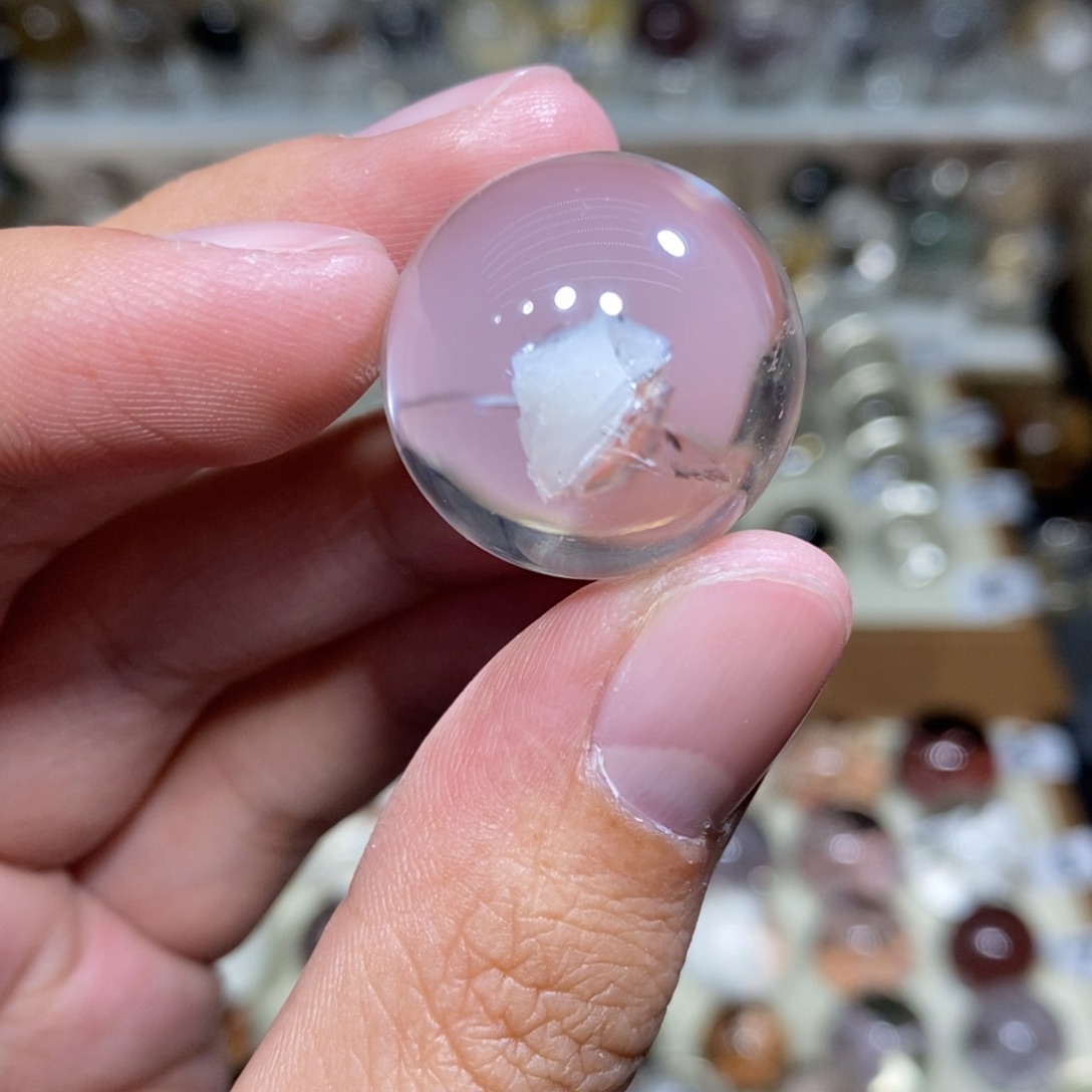 珠宝半成品未镶嵌水晶23.7m