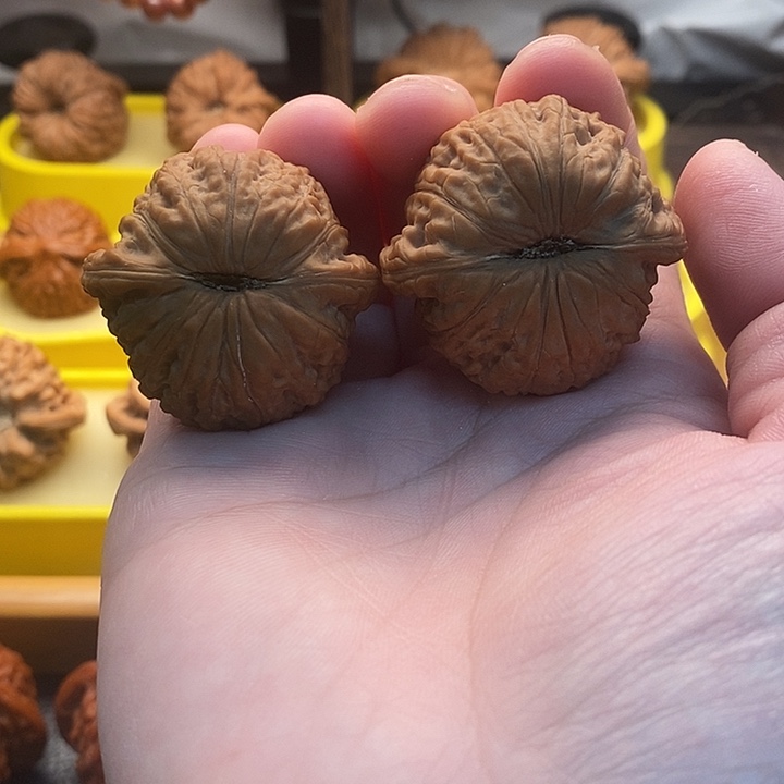 吊坠文玩核桃泥秋背