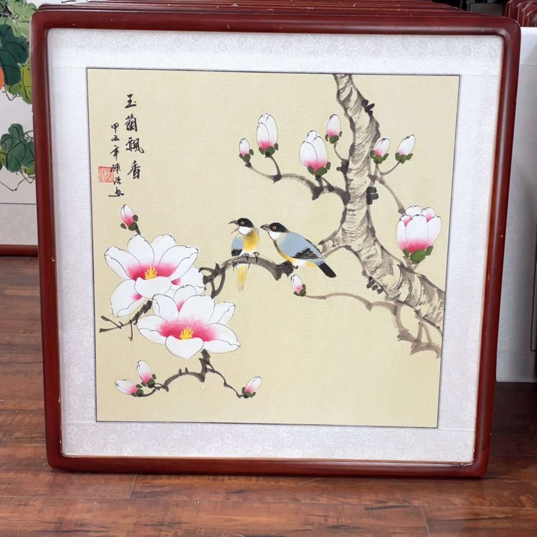 国画带框尺寸63*63厘米