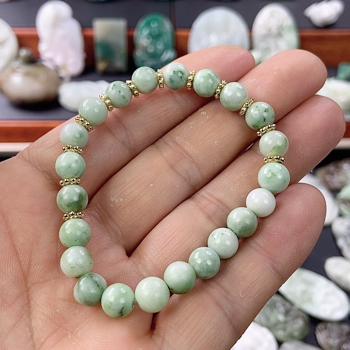 独山玉手链未镶嵌