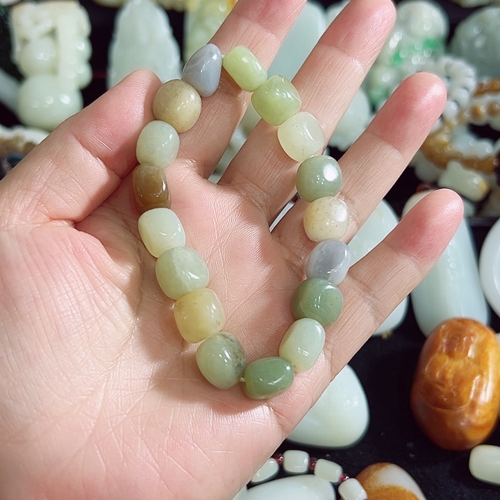 和田玉手链未镶嵌