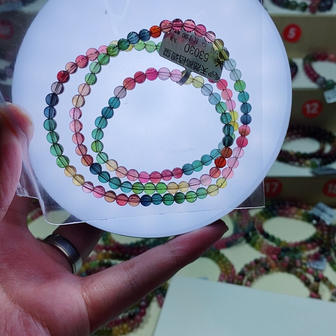 碧玺手链未镶嵌碧玺