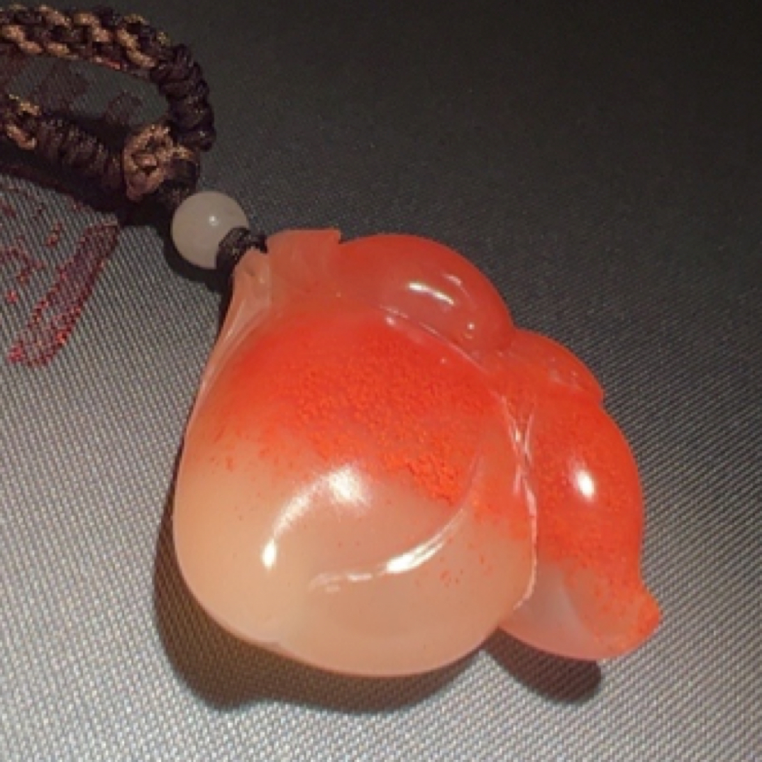 寿山水洞桃花寿桃