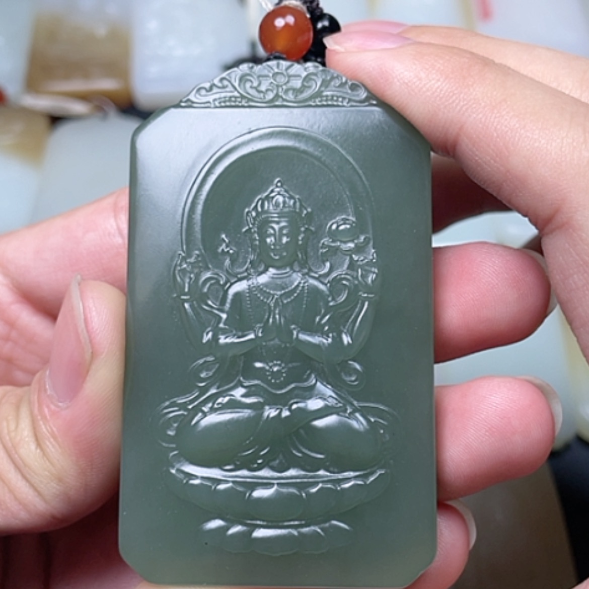 【闪购商品】颈饰未镶嵌和田玉