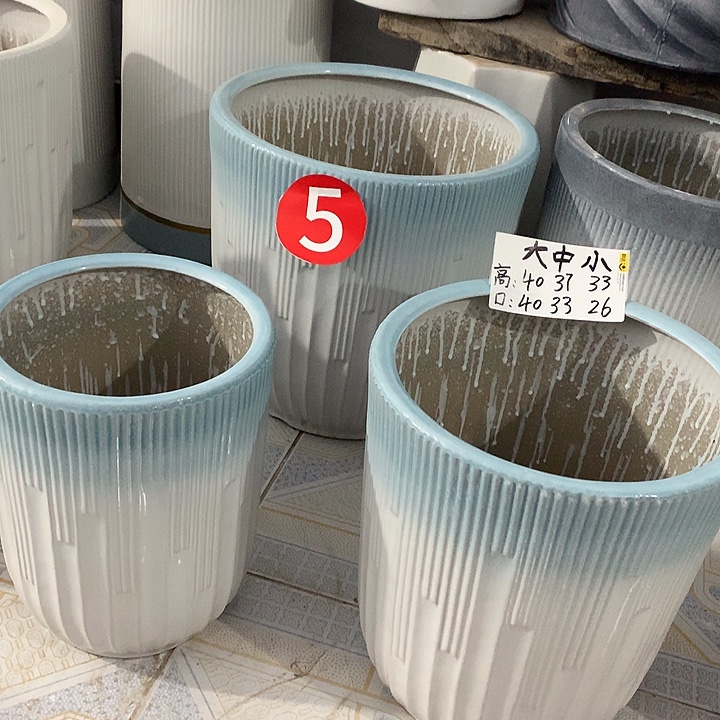 蓝色渐变音符大中小一套三个送托盘默认微瑕