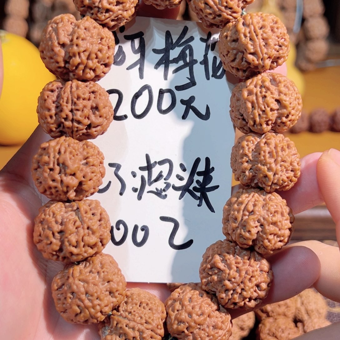 热****手串金刚菩提大金刚002号超头龙牙梅花