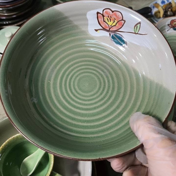 瓷片磁州窑五厂盘碗壶杯有瑕疵