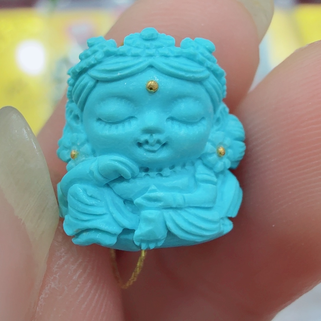 未镶嵌绿松石珠宝奇石