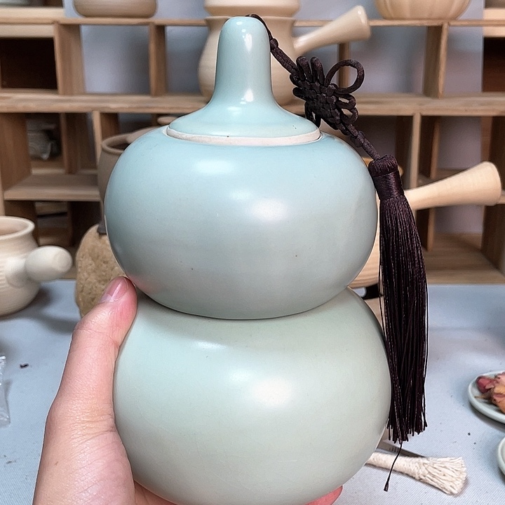 壶老段烧陶瓷茶器！