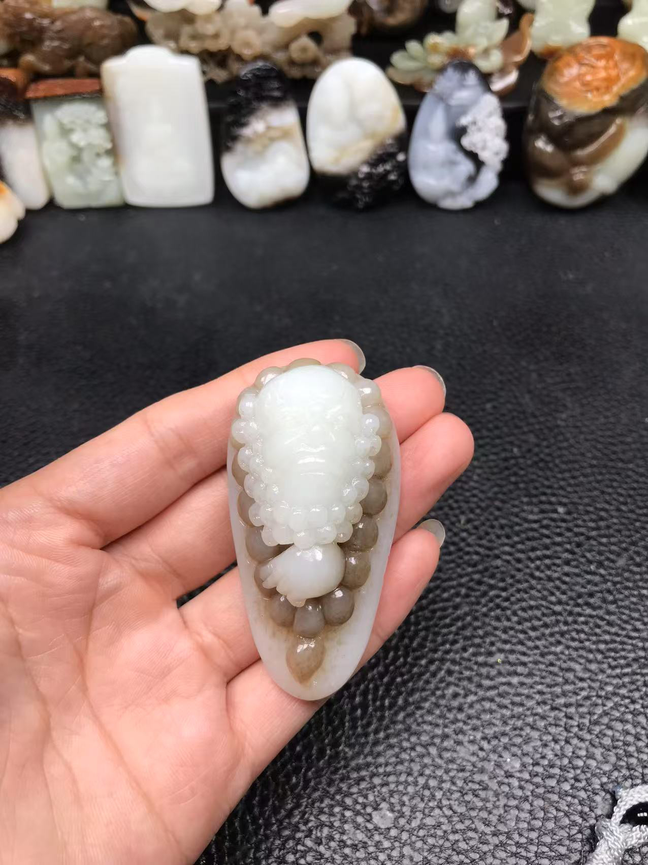 和田玉罗汉，实物超棒