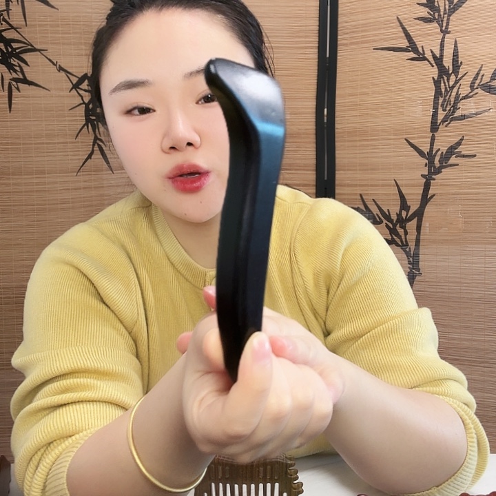 紫光檀小号升阳铲微瑕不开槽