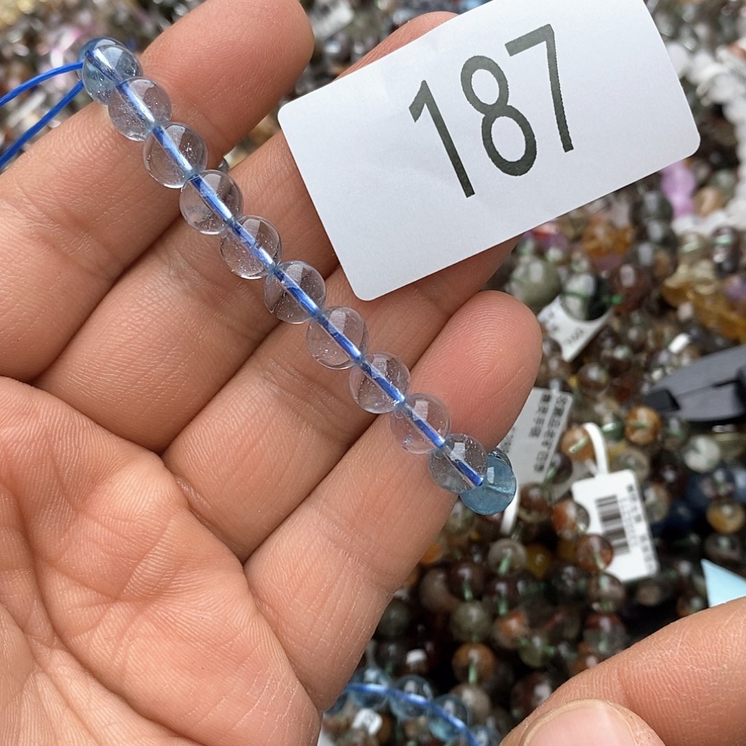 托帕石手链未镶嵌手链