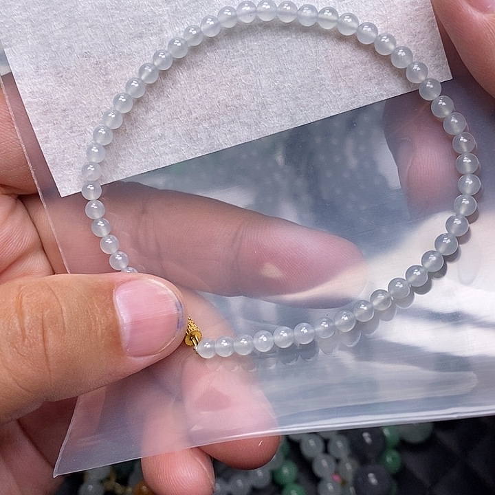 定制翡翠未镶嵌毛货需要抛光，请慎拍