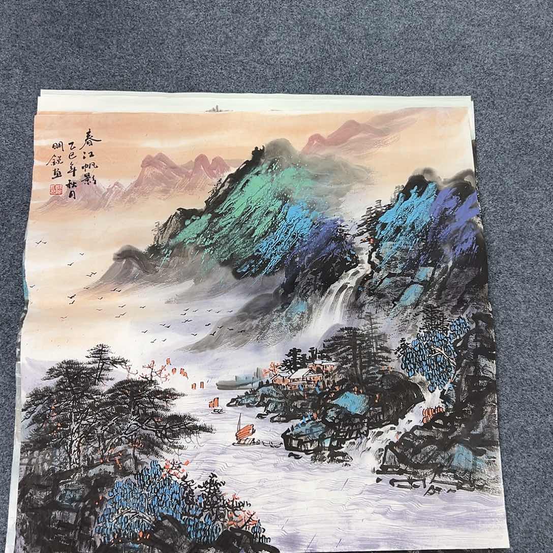 国画国画作品纯手绘