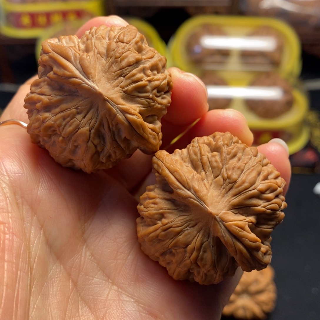 把件桃核石子磨盘37