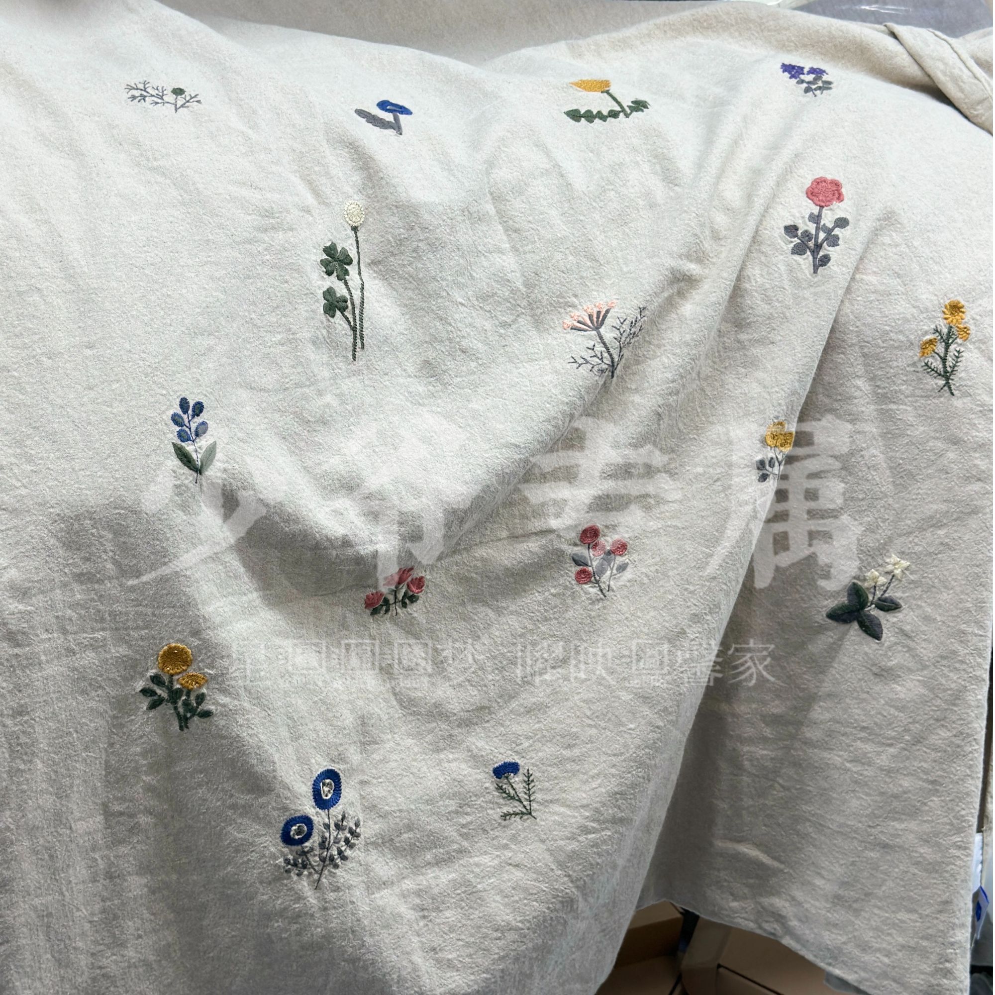 【森屿集】汉麻森屿集双层加厚盖毯140*180单人被套吸汗（瑕品）