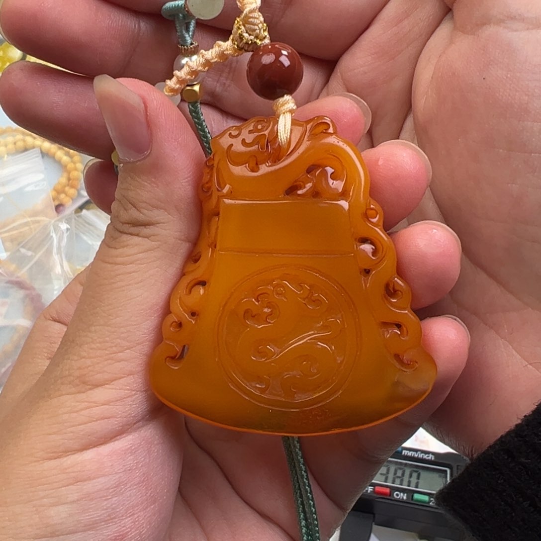 琥珀手链未镶嵌蜜蜡