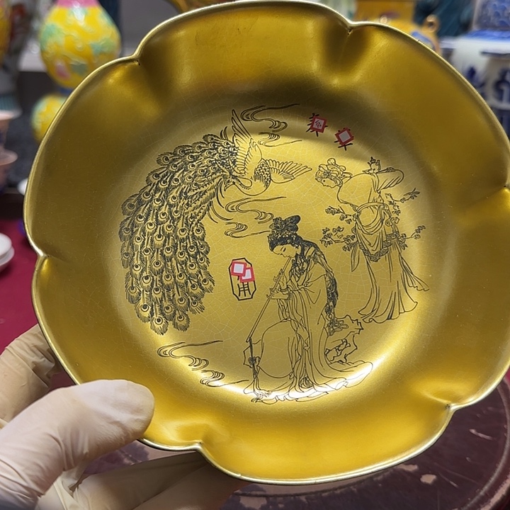 摆件工艺品瓷片装饰
