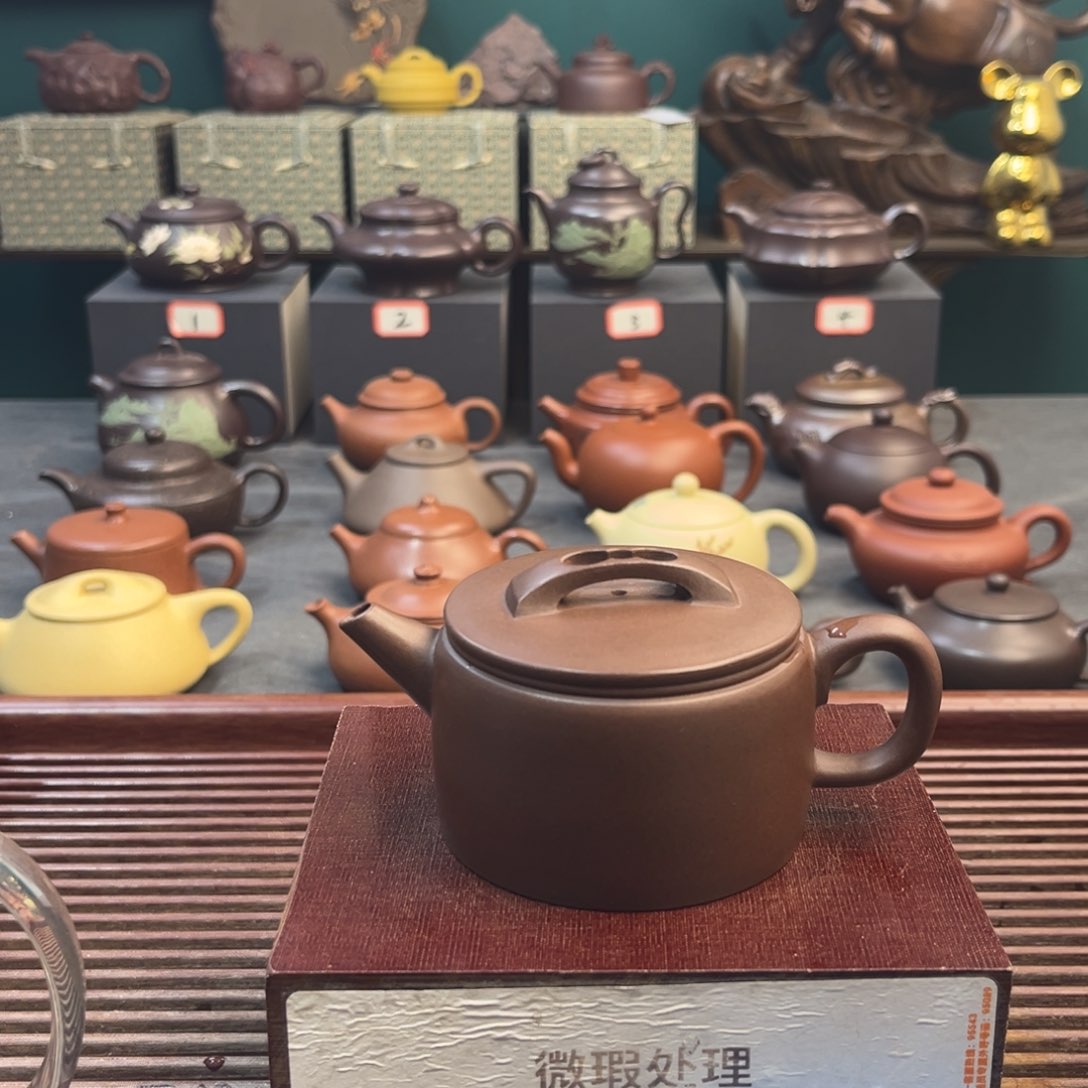 紫砂茶壶木*宜兴紫砂壶