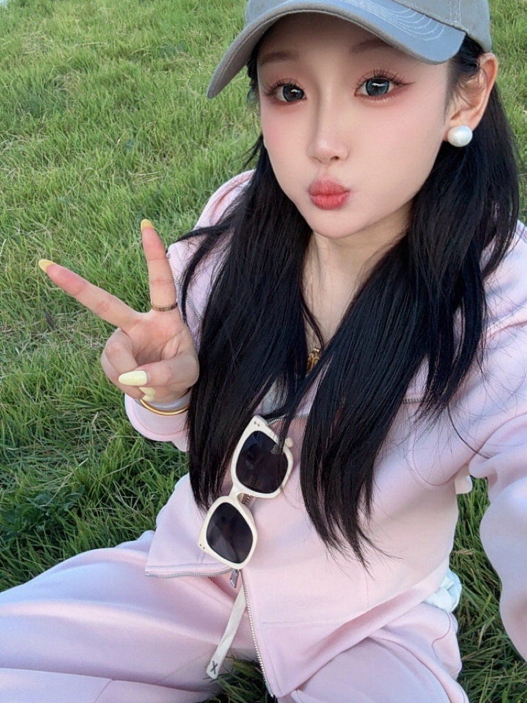 新款单件！初秋时尚套装休闲裤休闲风休闲套装时尚百搭运动洋气
