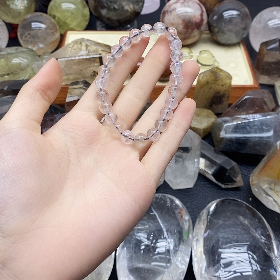 未镶嵌水晶珠宝半成品213水晶石