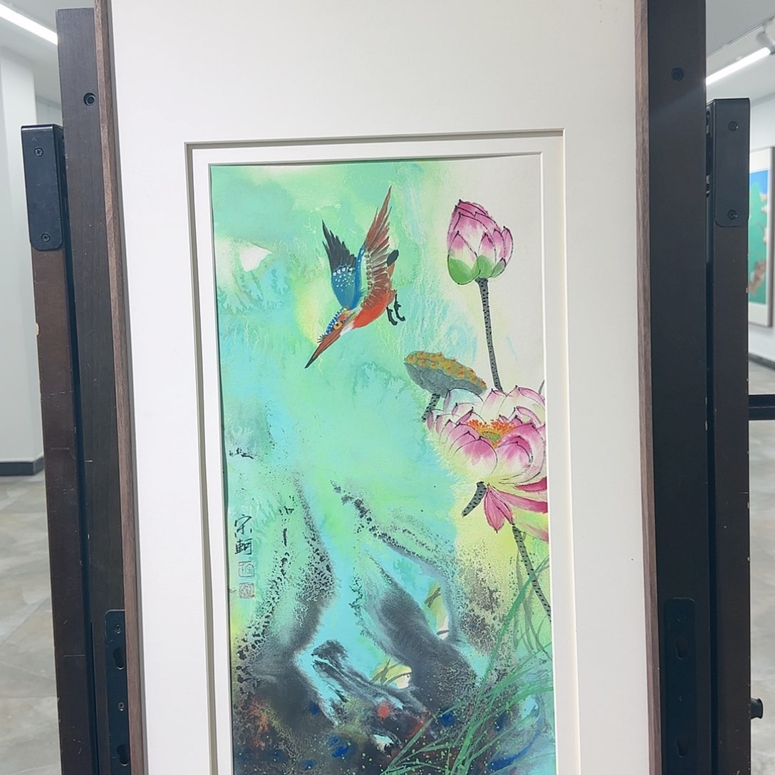 国画艺术家的作品