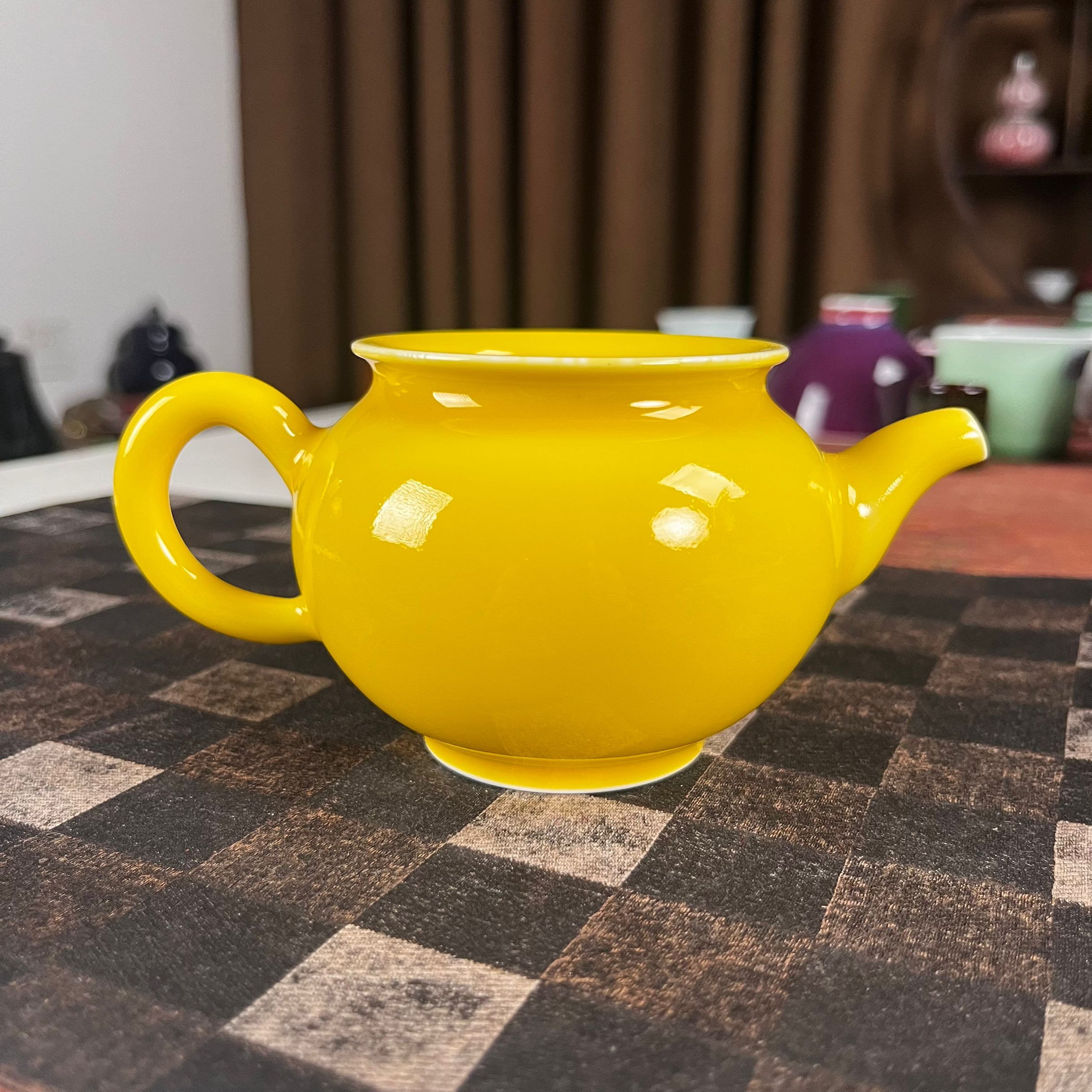 闰火堂 娇黄手工公道杯 H139
