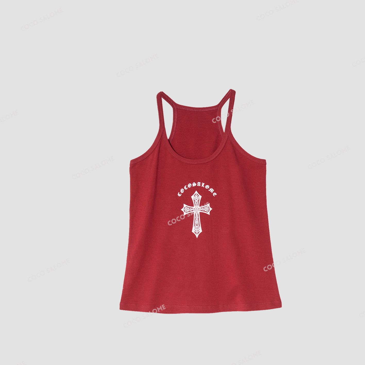 安安推荐【圣十背心】高棉撞色印花小吊带内搭BL-BXS51120852S