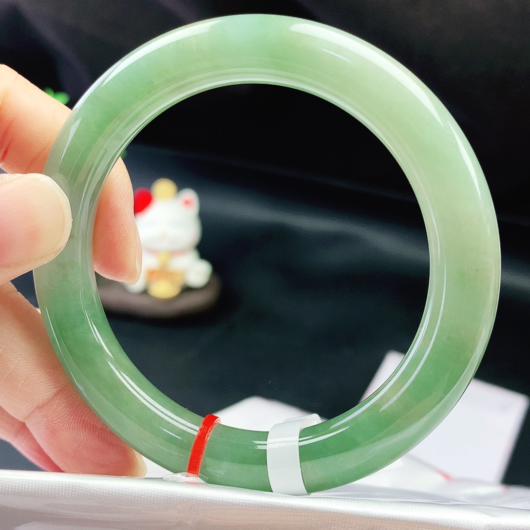 未镶嵌手镯翡翠56圆