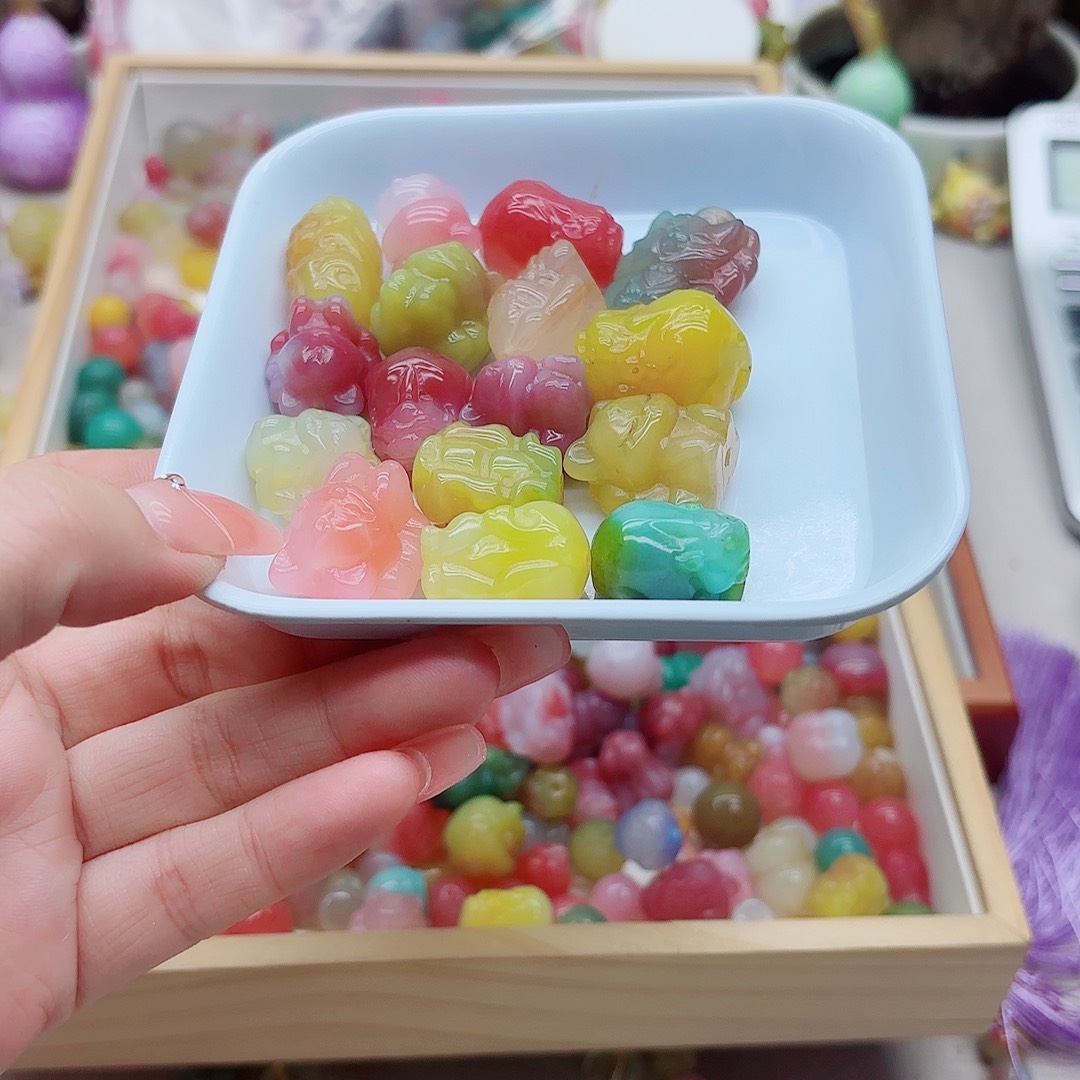 @***@玛瑙/玉髓未镶嵌手链盐源18